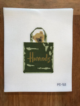 PR-52 SHOPPING BAG Approx. 5.25" x 3.5" 18 Mesh Pip And Roo