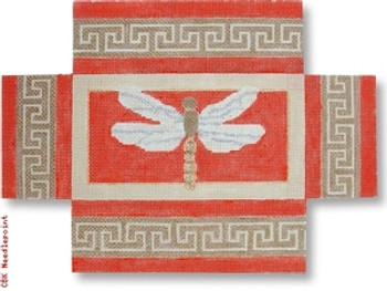 DK-BC 02 Dragonfly Brick Brick Cover 13 Mesh 14" x 10" Designs by Karen