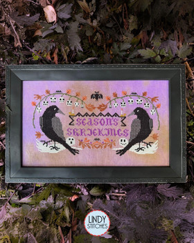 Season's Shriekings  171 x 90 Lindy Stitches Pre Order