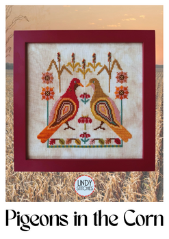 Pigeons In The Corn 100 x 99 Lindy Stitches Pre Order
