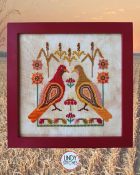 Pigeons In The Corn 100 x 99 Lindy Stitches Pre Order