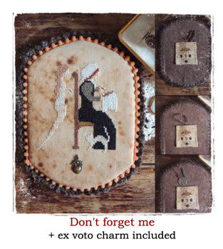 Don't forget me + ex voto charm included Fairy Wool in the Wood PreOrder Don't forget me + ex voto charm included Fairy Wool in the Wood PreOrder