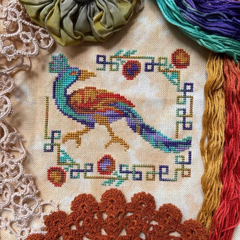 No. 65 Hera's Peacock by Bendy Stitchy Designs PreOrder