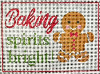 HO2601 BAKING SPIRITS BRIGHT 5X7 18 Mesh Raymond Crawford Designs