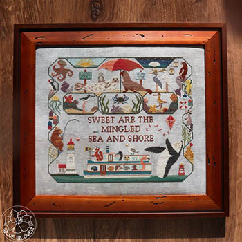 Sea & Shore 221w x 191h by Blue Flower, The 25-1938