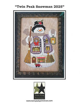 Twin Peak Snowman 2025 by Twin Peak Primitives 25-2428