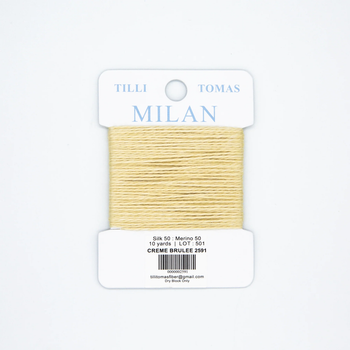 MC-2591 Creme Brulee Milan Card