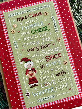 Mrs. Claus's Cookies 77w x 152h by Sweet Wing Studio 25-2676
