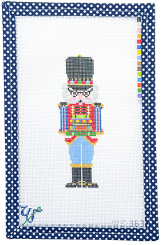 WS-363 Bookcracker 2.25" wide by 5.5" tall 18 Mesh WIPSTITCH Needleworks!