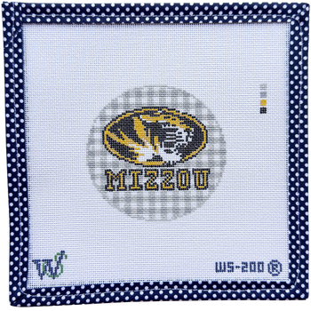 WS-200 Missouri Round 4" round 18 Mesh WIPSTITCH Needleworks!