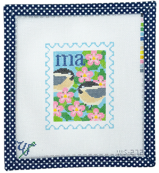 BIRD AND FLOWER STAMP WIPSTITCH WS-272 Massachusetts 3.5" wide by 4.25" tall 18 Mesh Needleworks! BIRD AND FLOWER STAMP WIPSTITCH WS-272 Massachusetts 3.5" wide by 4.25" tall 18 Mesh Needleworks!