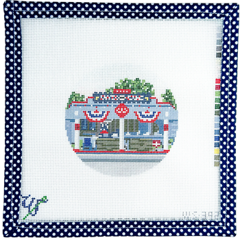 WS-392 Royer’s Cafe - Round Top 4" round 18 Mesh TEXAS ICON WIPSTITCH Needleworks! WS-392 Royer’s Cafe - Round Top 4" round 18 Mesh TEXAS ICON WIPSTITCH Needleworks!