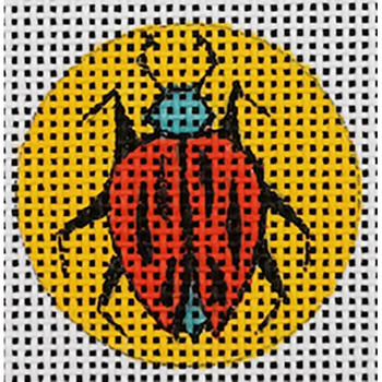 ZE819 Beetle Key Fob 1.25″    18 Mesh Zecca