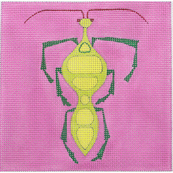 ZE935 Lime Bug 5”x5” 18 Mesh Zecca
