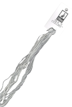 SR4 329 Silver Tinsel 4mm Silken Ribbon Thread Gatherer PHOTO To Show Color SR4 329 Silver Tinsel 4mm Silken Ribbon Thread Gatherer PHOTO To Show Color