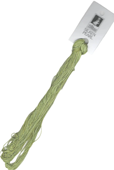 SR7 045 7mm Charteuse Silken Ribbon Thread Gatherer SR7 045 7mm Charteuse Silken Ribbon Thread Gatherer