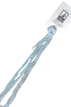 SR7 048 7mm Pearled Blues Silken Ribbon Thread Gatherer SR7 048 7mm Pearled Blues Silken Ribbon Thread Gatherer