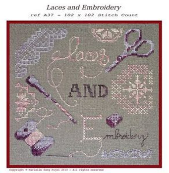 Lace & Embroidery Filigram F-LACE