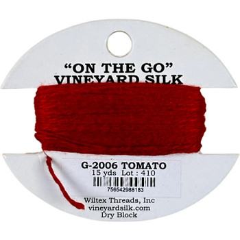 G-2006 Tomato Vineyard Silk Classic On The Go 15 Yard Card