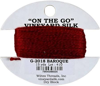 G-2018 Baroque Vineyard Silk Classic On The Go 15 Yard Card