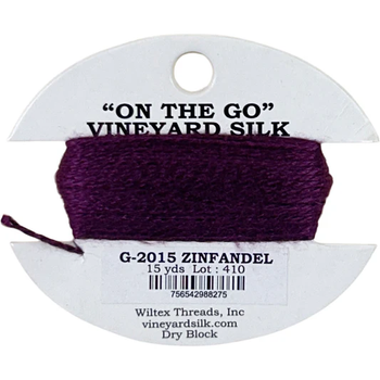 G-2015 Zinfandel Vineyard Silk Classic On The Go 15 Yard Card