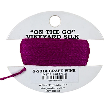 G-2014 Grape Wine Vineyard Silk Classic On The Go 15 Yard Card