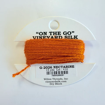 G-2026: Nectarine Vineyard Silk Classic On The Go 15 Yard Card