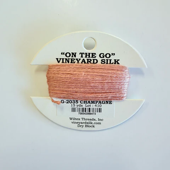 G-2035 Champagne Vineyard Silk Classic On The Go 15 Yard Card