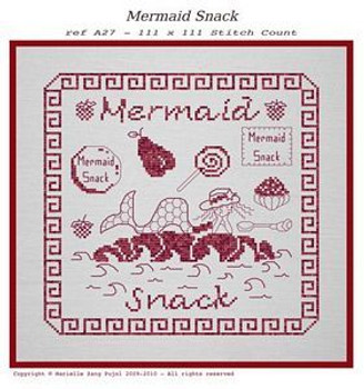 Mermaid Snack Filigram F-MS