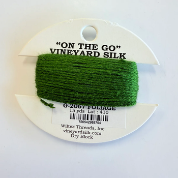 G-2067 Foliage Vineyard Silk Classic On The Go 15 Yard Card