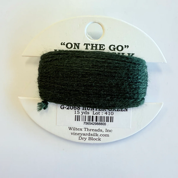 G-2068 Hunter Green Vineyard Silk Classic On The Go 15 Yard Card