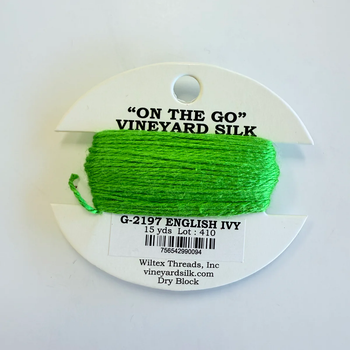 G-2197 English Ivy Vineyard Silk Classic On The Go 15 Yard Card