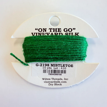 G-2198: Mistletoe Vineyard Silk Classic On The Go 15 Yard Card