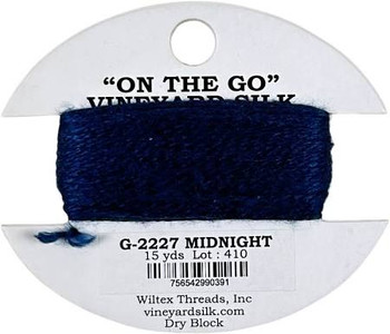 G-2227 Midnight Vineyard Silk Classic On The Go 15 Yard Card
