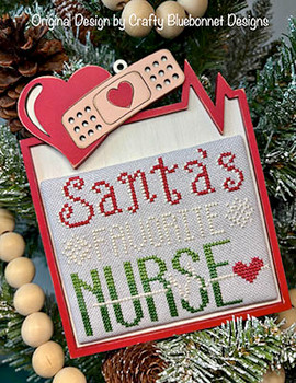 Santa's Favorite Nurse by Crafty Bluebonnet Designs 25-2948