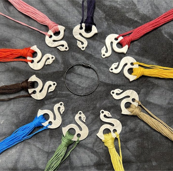 Floss Drops Acrylic Swan  Set of 10 by Willoughby Ann