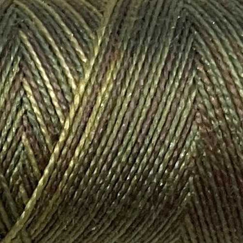 P2 Olive Green Pearl Silk Size 12 Valdani