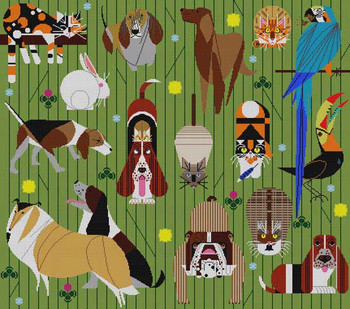 Friends Of Our Family HC-F220 Charley Harper  18 Mesh 24 x 21