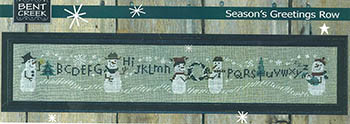 Season's Greetings Row 253w x 34h by Bent Creek 26-1027