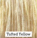 Tufted Yellow Crescent Colors Same As CCT-122 Classic Colorworks