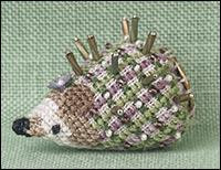 Frost Flower Garden Biscornu And Mouse Just Nan Designs JN340