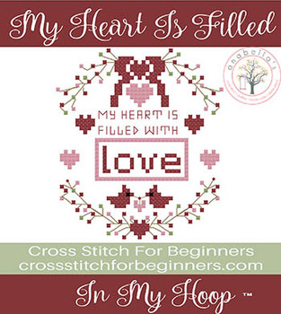 My Heart Is Filled 50w x 50h by Anabella's 26-1060
