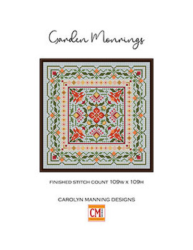 Garden Mornings 109w x 109h by CM Designs 26-1044
