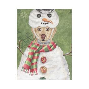 FF-PL 14 Snowman Costume - Lab 9,25 x 11.25 13 Mesh Fab Funky