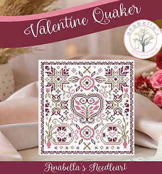 Valentine Quaker 126w x 126h by Anabella' 26-1068