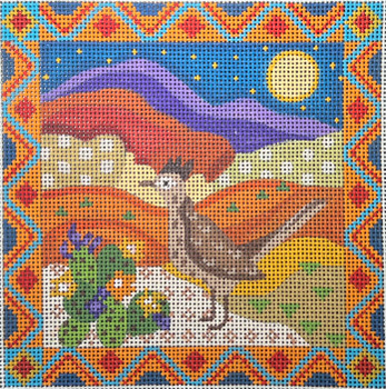 CH-1143 Roadrunner 5 X 5  18 Mesh CH Designs