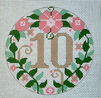 CH-1501 10th Anniversary Round 4" Round 18 Mesh CH Designs