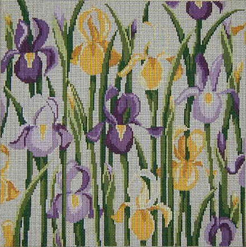 165 Iris II 14 x 14  12 Mesh Danji Designs