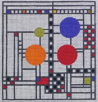 FLW-12 Art Glass I Square 4 x 4 18 Mesh FRANK LLOYD WRIGHT