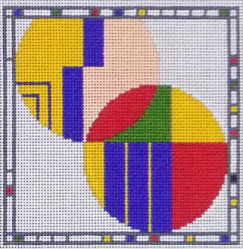 FLW-15 Gifts Square 4 ½ x 4 ½ 18 Mesh FRANK LLOYD WRIGHT